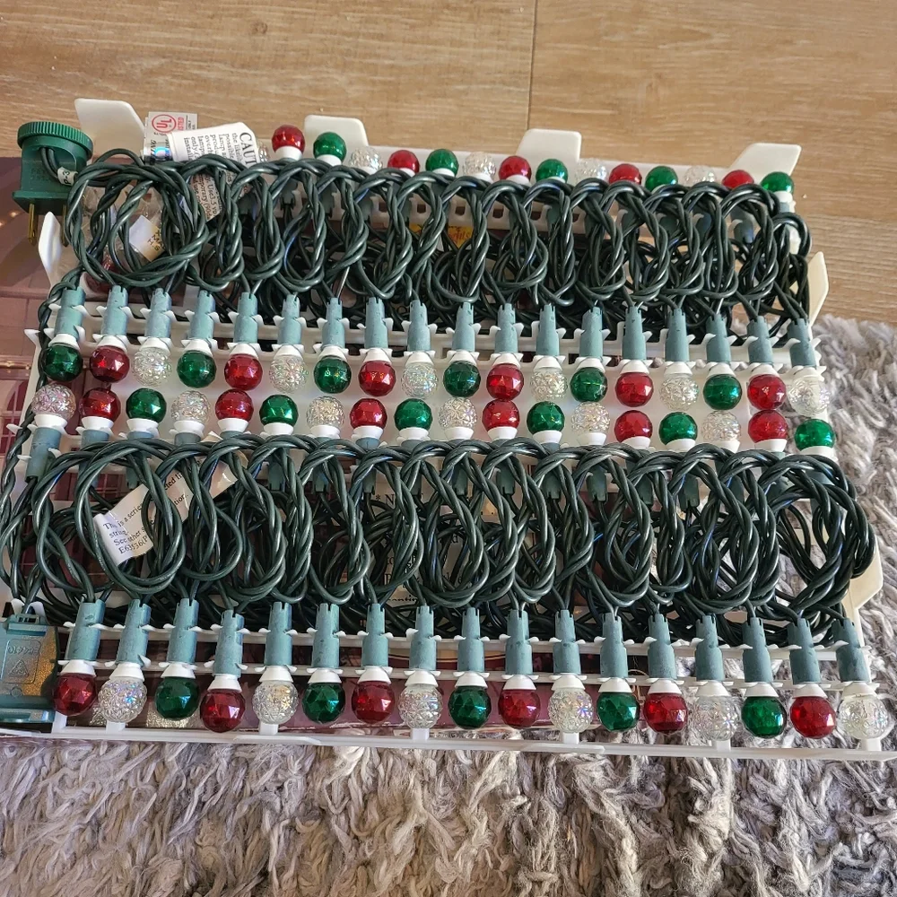 Vintage Jewel Indoor/Outdoor Christmas Light Set